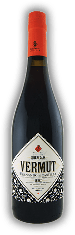 Fernando de Castilla Vermut Sherry Cask Fernando de Castilla Vermut Sherry Cask Roter Premium-Vermut mit intensiver Aromatik von Kräutern, Gewürzen und dezenten Noten von gereiftem Sherry. 0,75	 Liter - Vol 17%