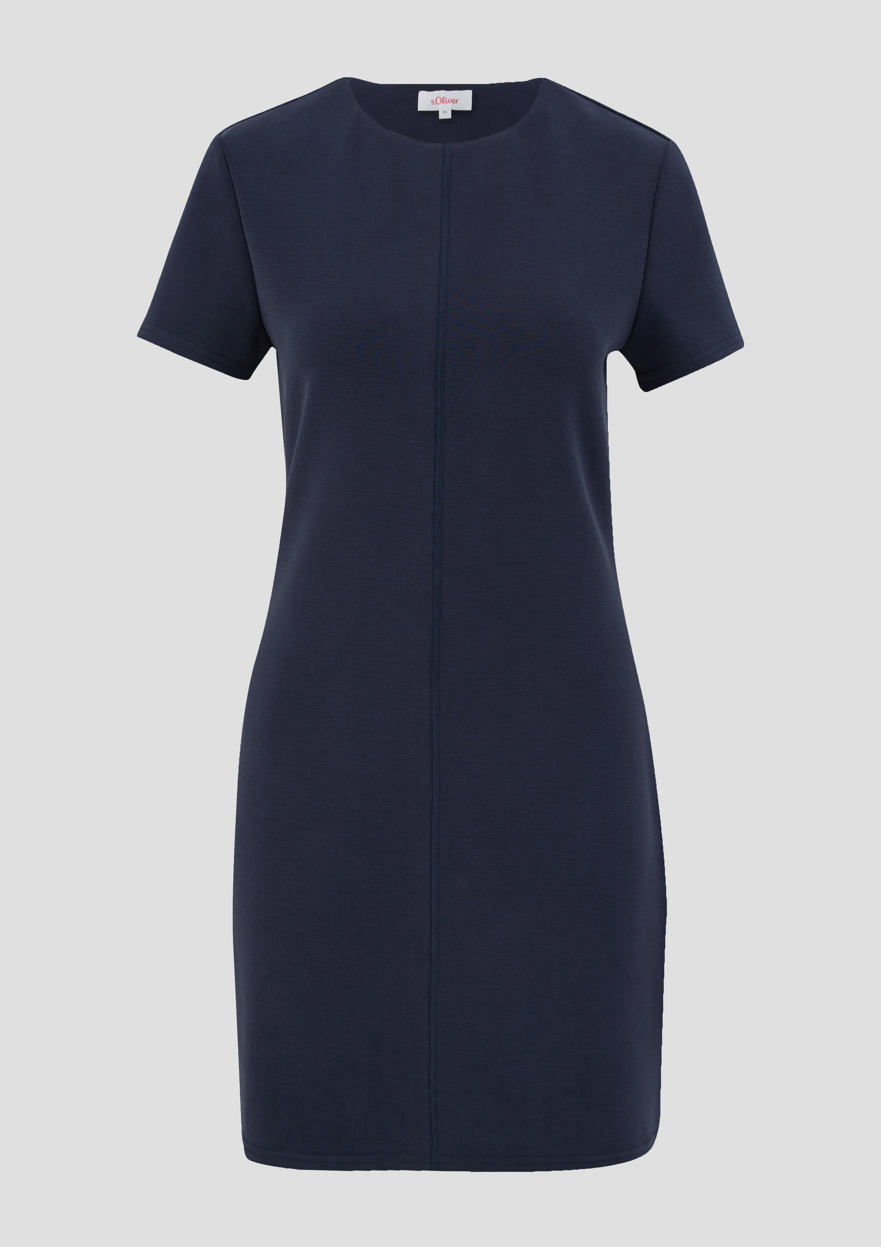 Minikleid mit Overlocknähten  2136386-5959