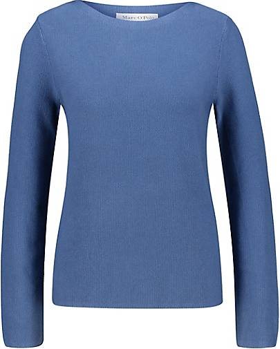 Marc O'Polo Damen Strickpullover aus Bio-Baumwolle