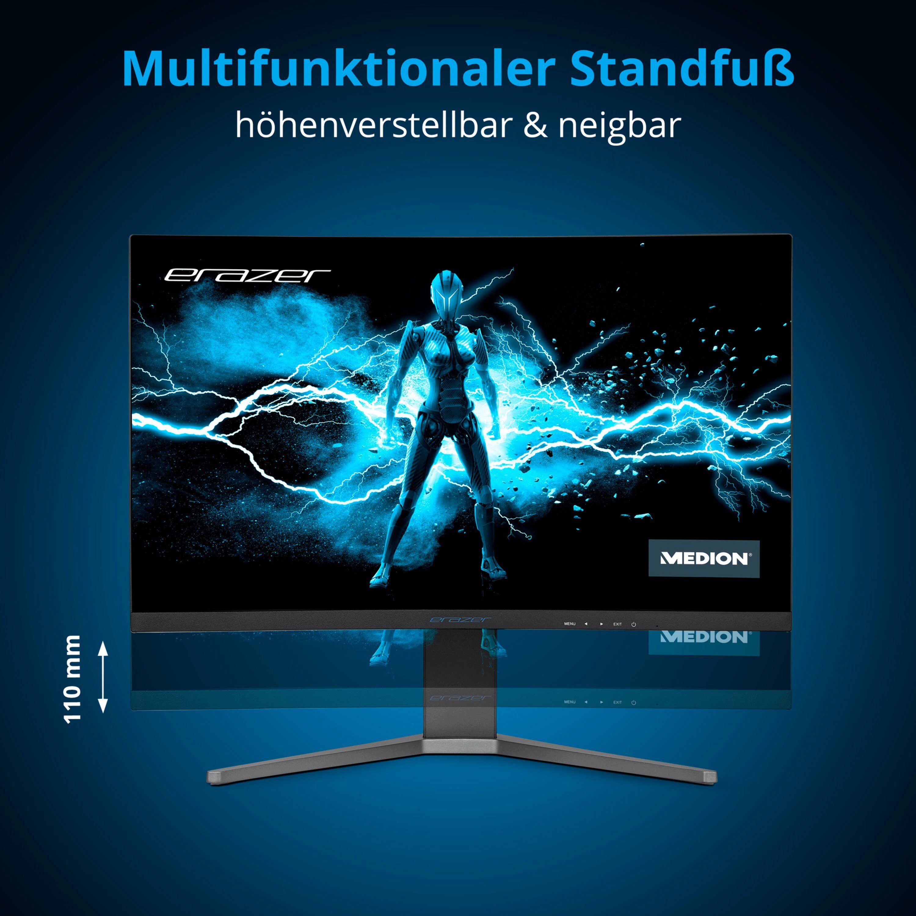 Medion® ERAZER Spectator X10 165Hz F Gaming-Monitor (80 cm/31.5 