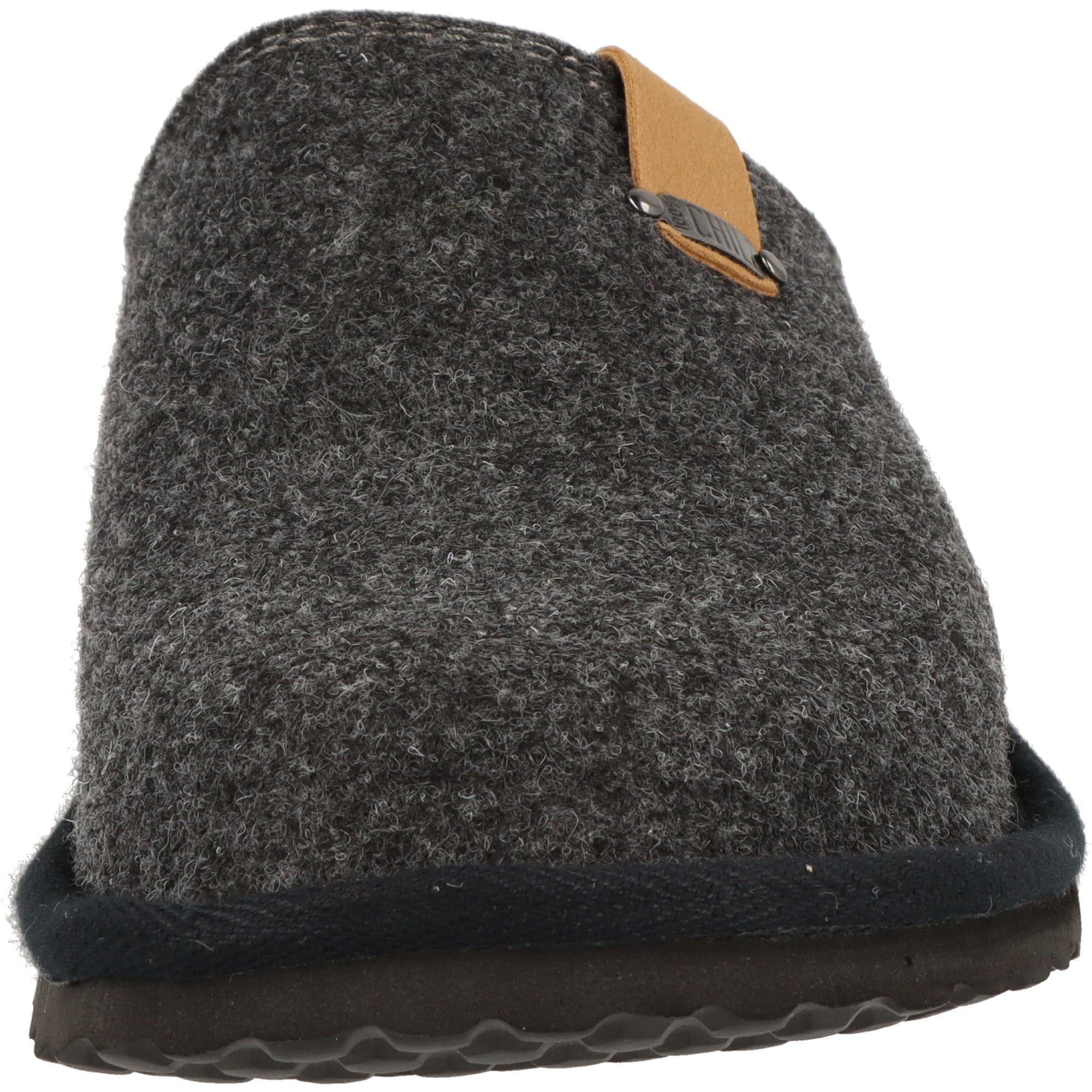 SUPERSOFT Herren Schuhe Clogs 511-152 weiche Filz Pantoffeln Hausschuh Leder-Innensohle