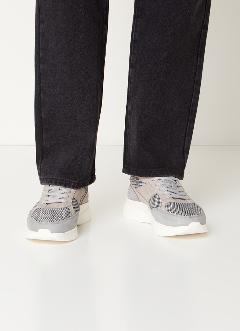 Teniși Filling Pieces Jet Runner din plasă cu detalii în piele întoarsă.