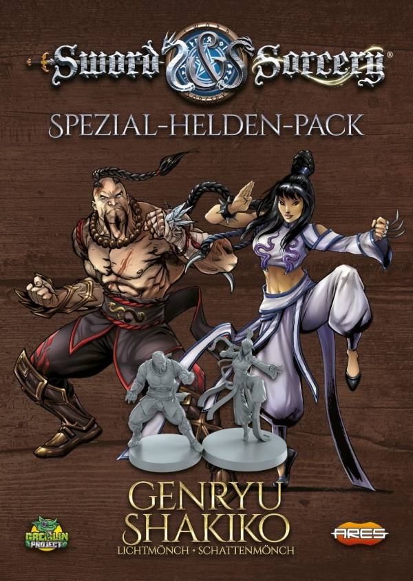 Sword & Sorcery: Die Alten Chroniken - Genryu/Shakiko Spezial-Helden-Pack (Erw.)