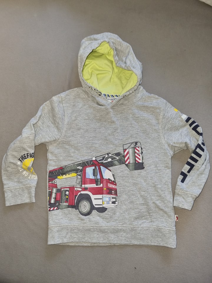 Salt and Pepper Hoodie in Grau günstig kaufen 104/110