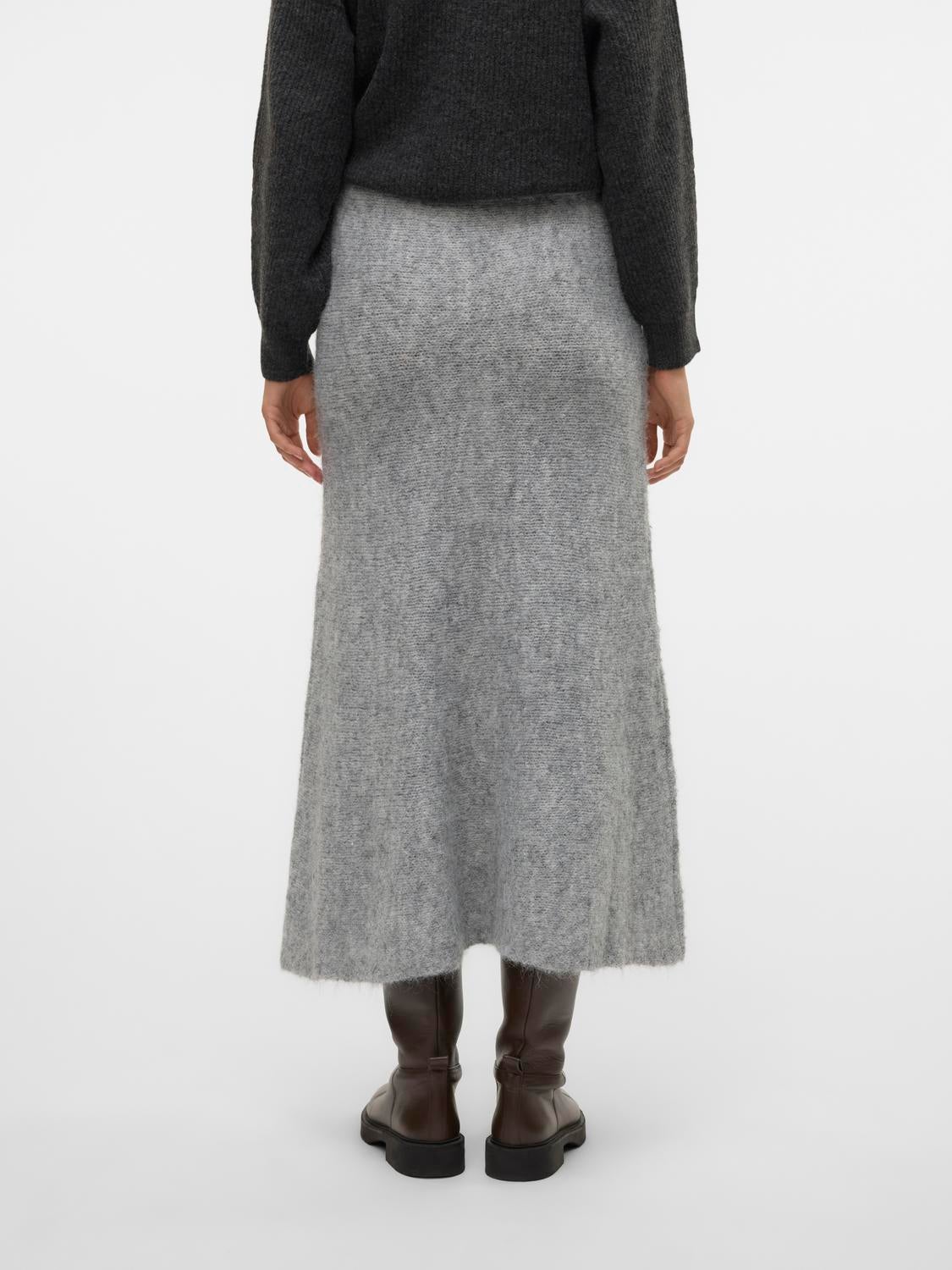 VMMARS Hohe Taille Midirock