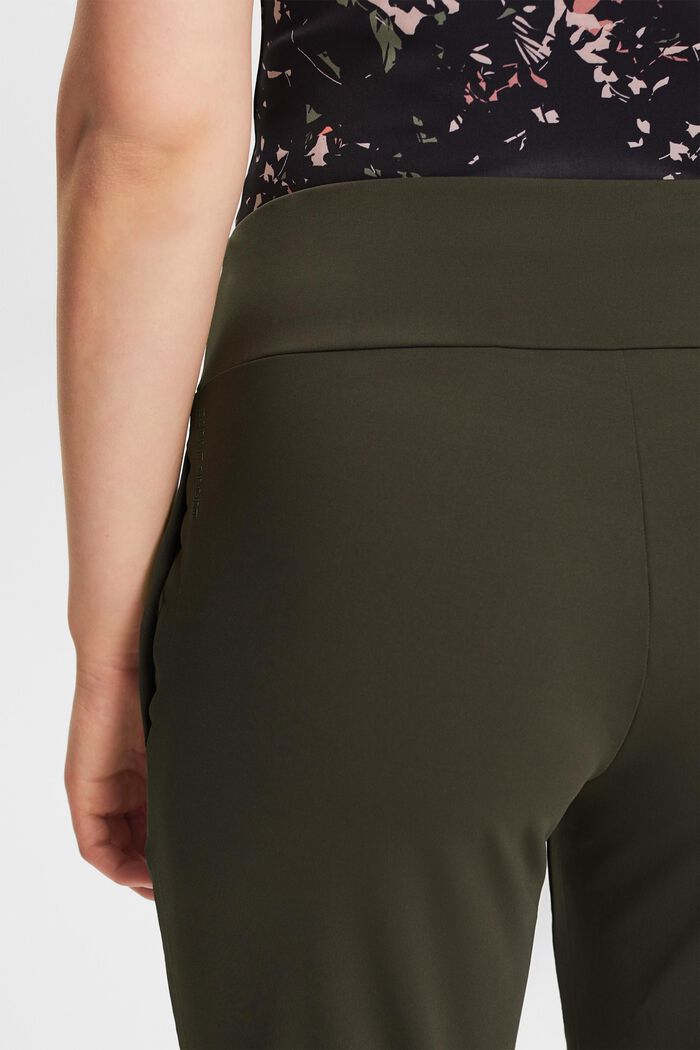Gecroppte Jersey-Jogger-Pants mit E-DRY-Finish
