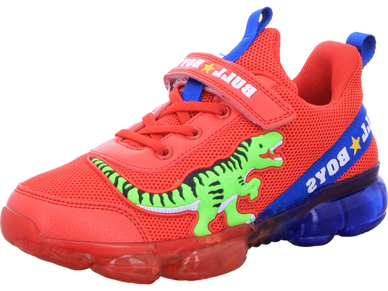 DIVERSE Jungen Sneaker rot T-Rex