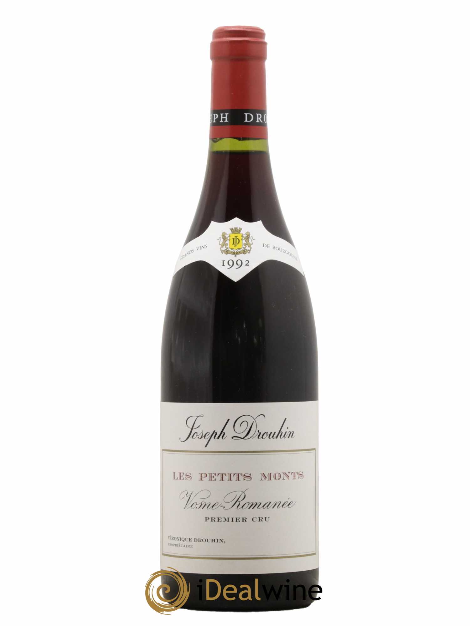 Vosne-Romanée 1er Cru Les Petits Monts Joseph Drouhin  1992 - Lot de 1 Bouteille