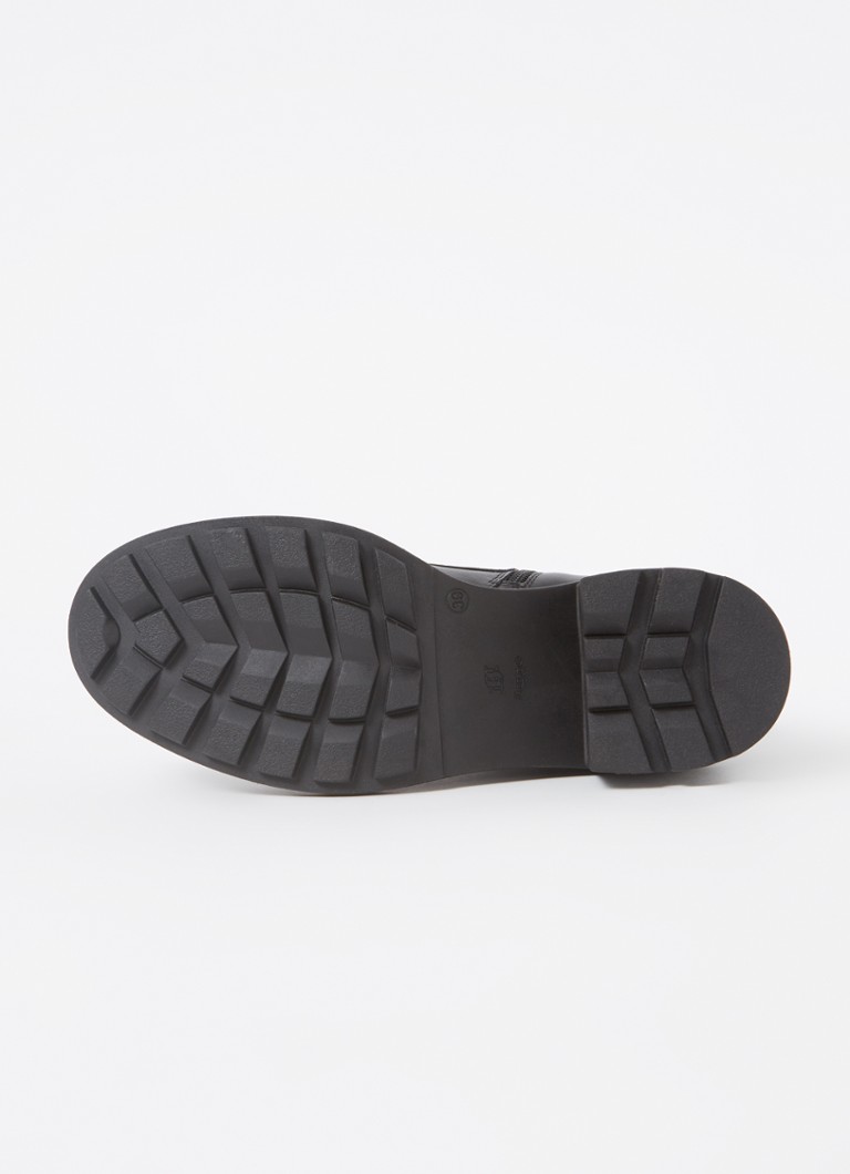 Stivali stringati in pelle Plexie di Dune London