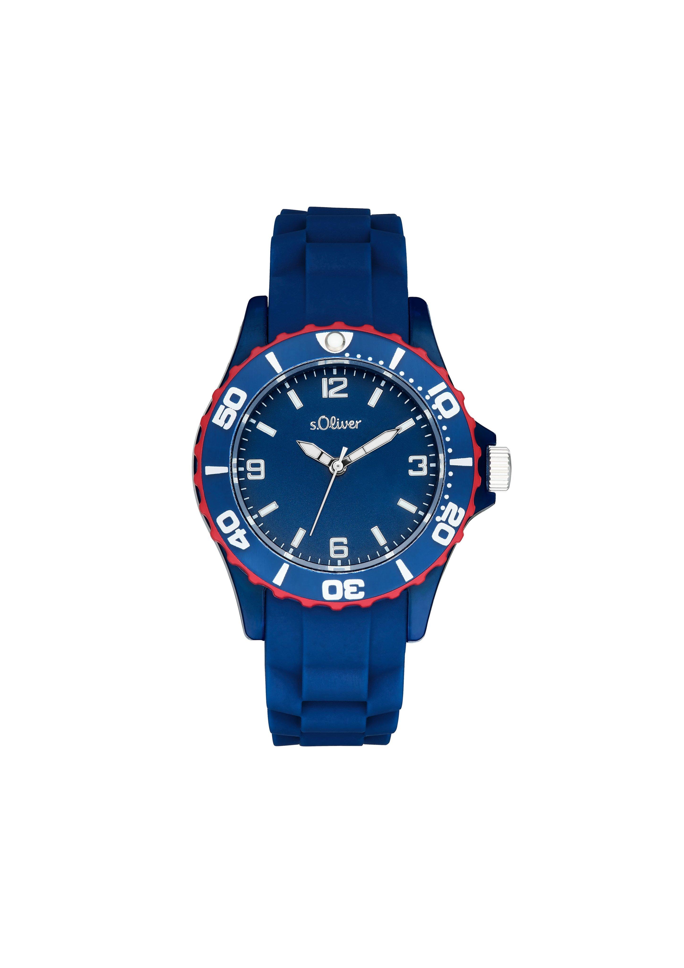 Armbanduhr mit Silikonband  6008981-55B0