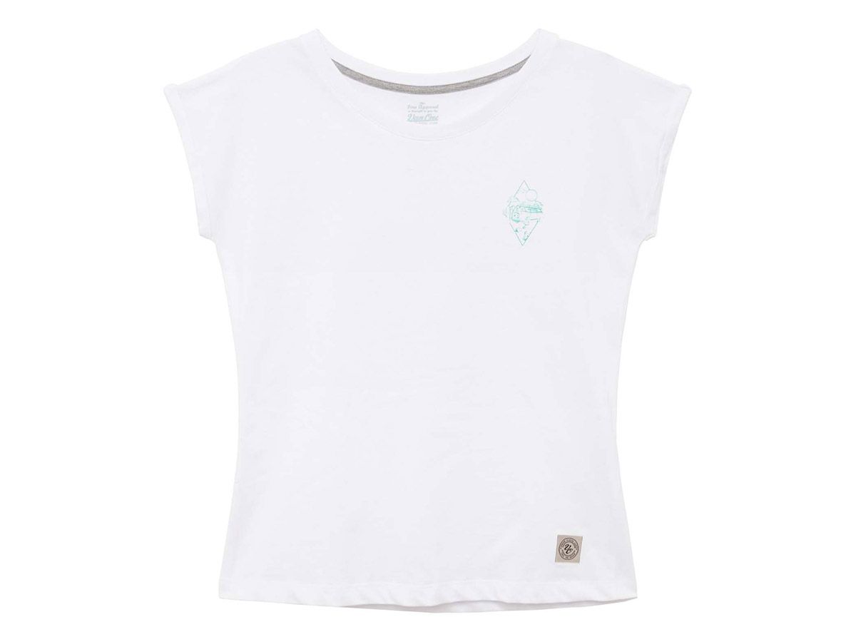 Van One Outback White/Lizard Damen T-shirt
