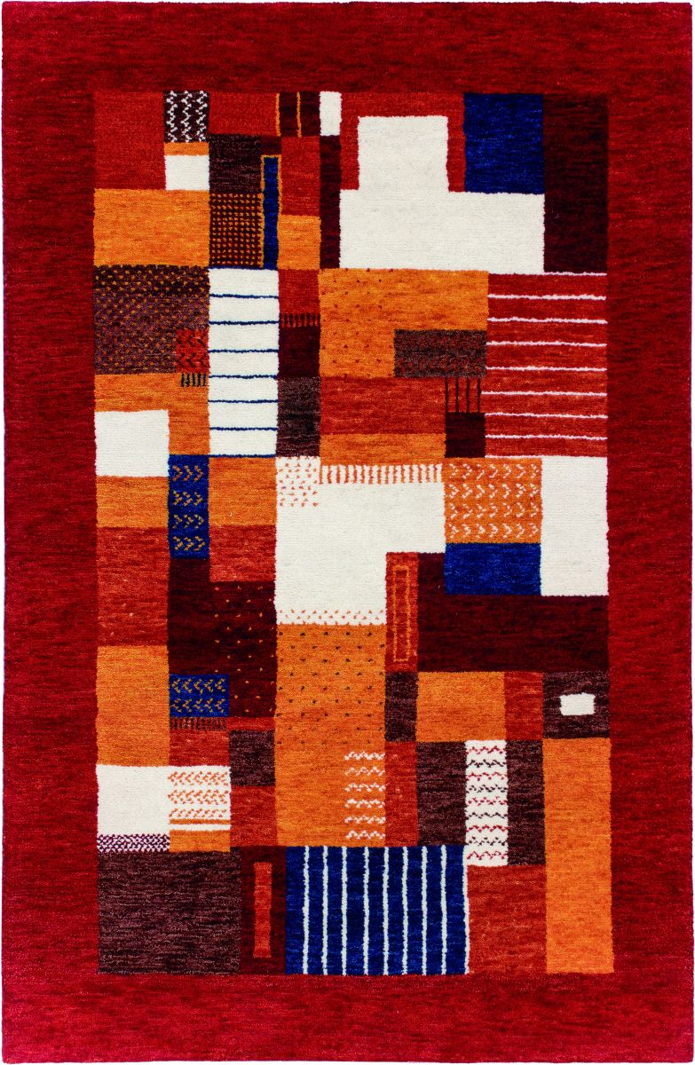 Teppich aus Indien Trivo Rot 170 x 240 cm