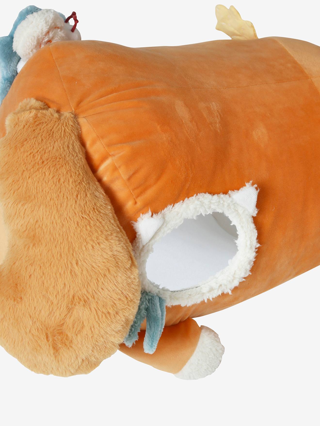 Grande peluche d'activités Écureuil LES AMIS DE LA FORÊT orange