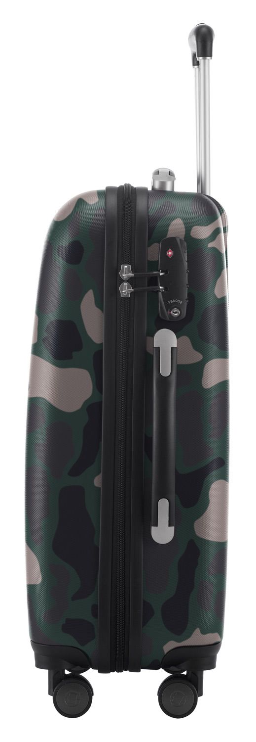 Wedding - hand luggage hard shell apple green matt, TSA, 55 cm, 42 liters