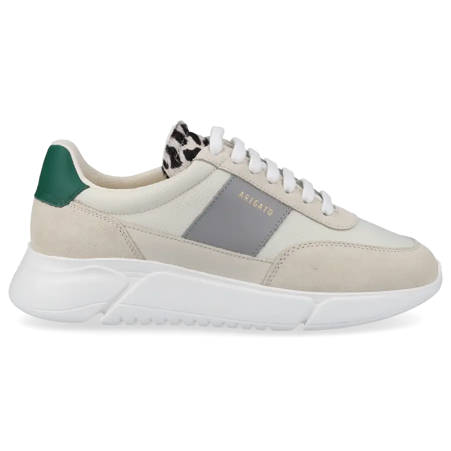 Axel Arigato - Sneaker low GENESIS Veloursleder - beige