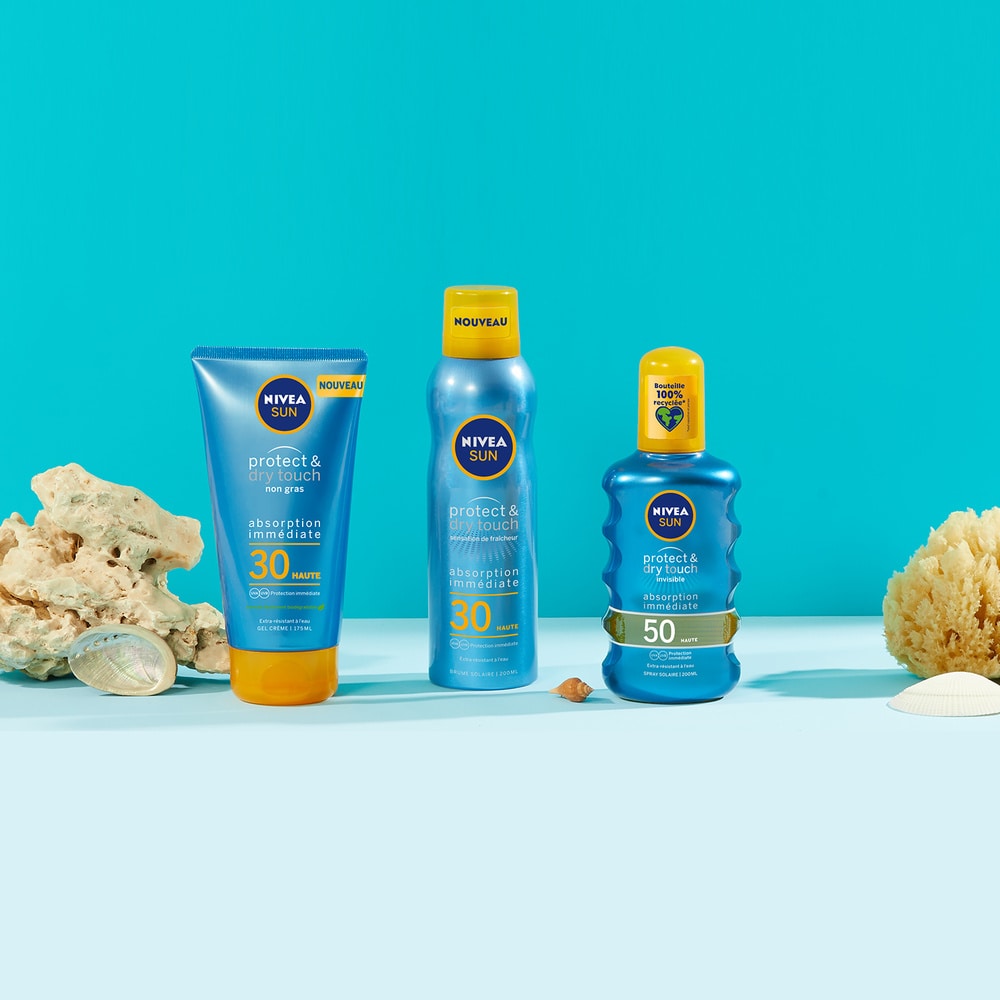 nivea Brume Solaire Protect&Dry Touch FPS 30 Protection solaire