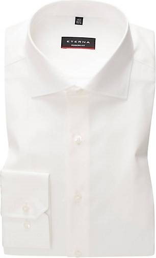 ETERNA Herren Hemd Modern Fit Langarm