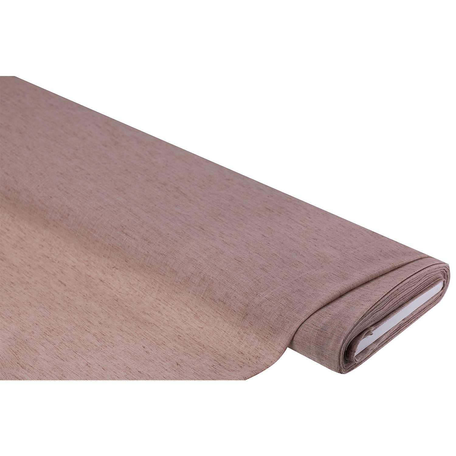 Leichter Vorhangstoff mit Leinen, blush