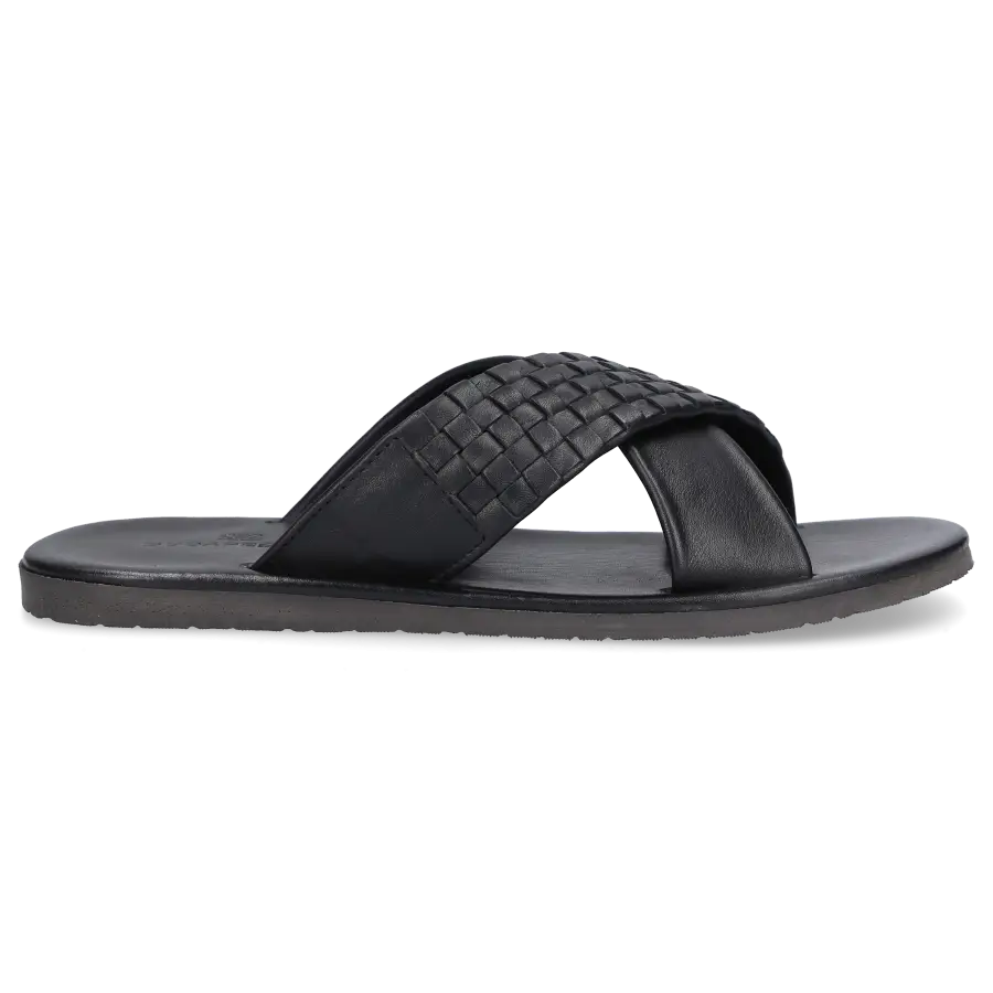 Budapester - Sandalen M7525 Kalbsleder - schwarz