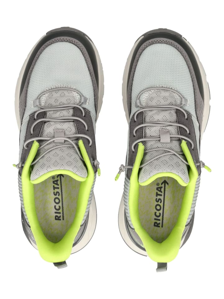 Ricosta Halbschuhe in Grau/Gelb günstig kaufen
