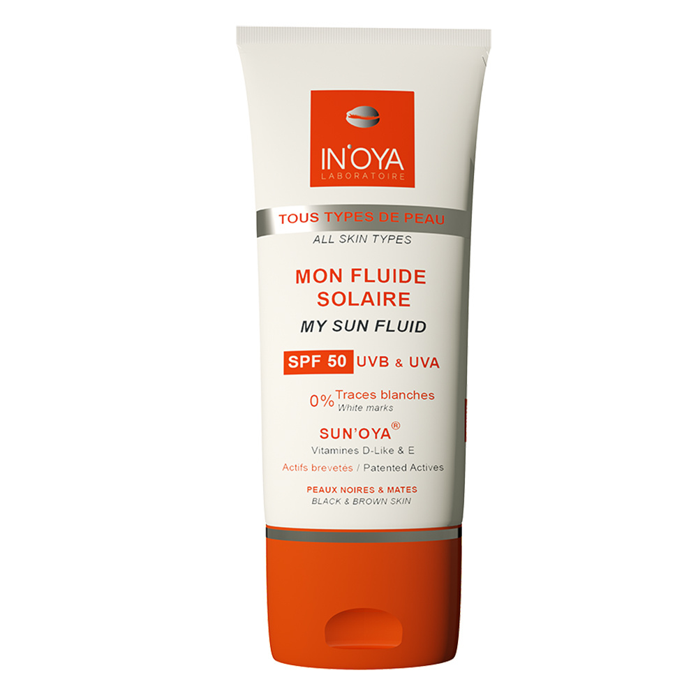 in'oya Mon Fluide Solaire SPF 50 Protection solaire visage