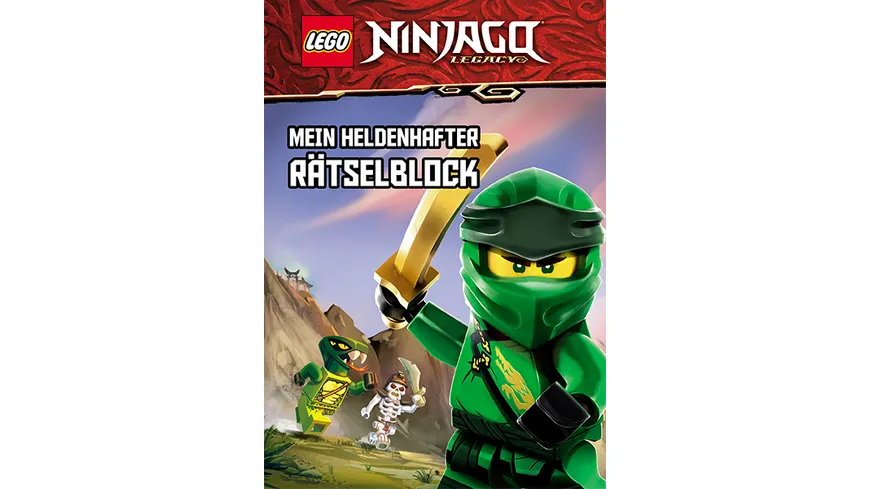 LEGO® NINJAGO® – Mein heldenhafter Rätselblock