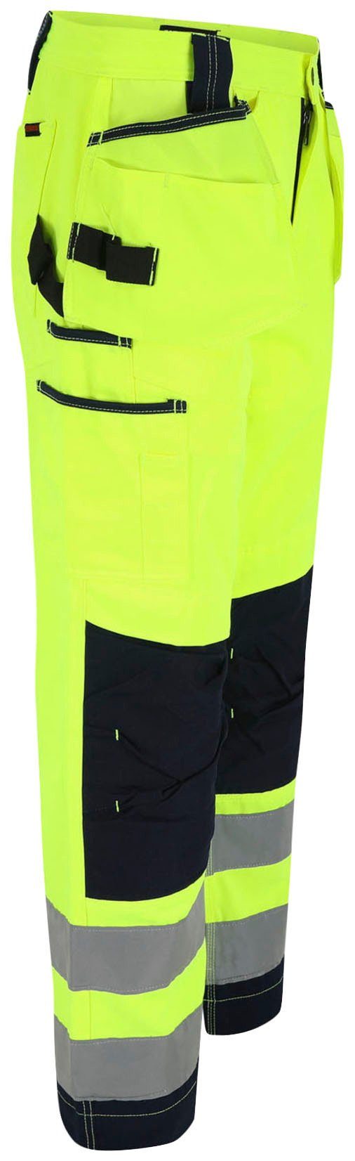 Herock Arbeitshose Styx Warnschutz Hose Wasserabweisend, viele Taschen, 2 feste Nageltaschen, sehr angenehm
