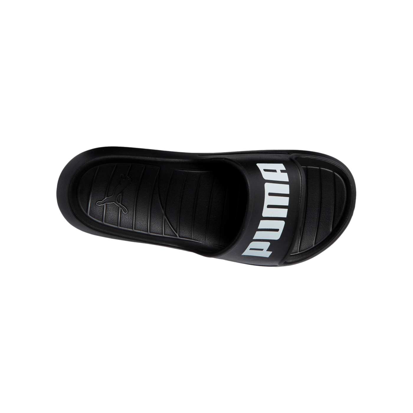PUMA Divecat V2 Lite Badelatsche Schwarz Weiss F01