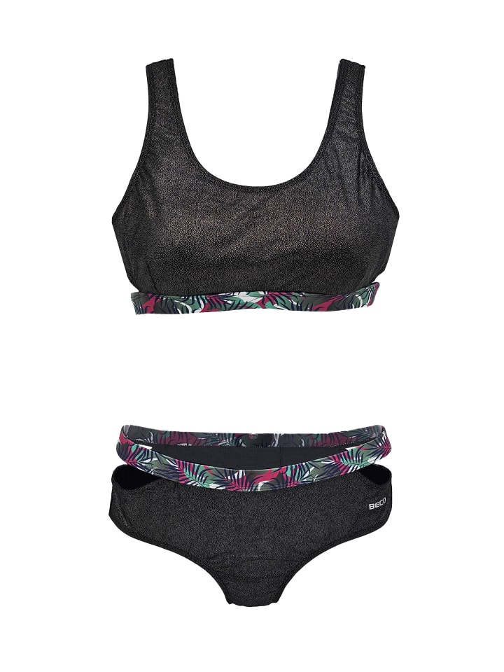 BECO the world of aquasports Bikini Jungle Dream in schwarz-bunt günstig kaufen