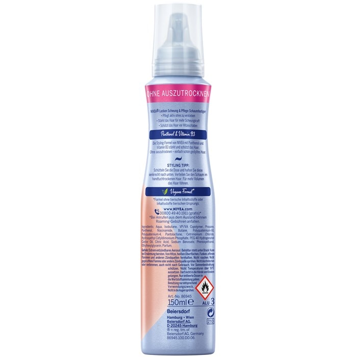 Locken Schwung & Pflege Schaumfestiger Extra Stark
