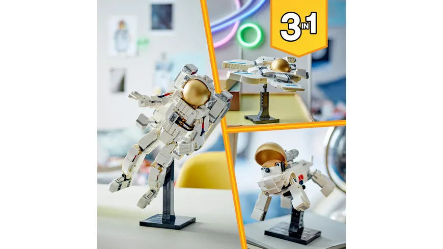 LEGO Creator 3in1 31152 Astronaut im Weltraum
