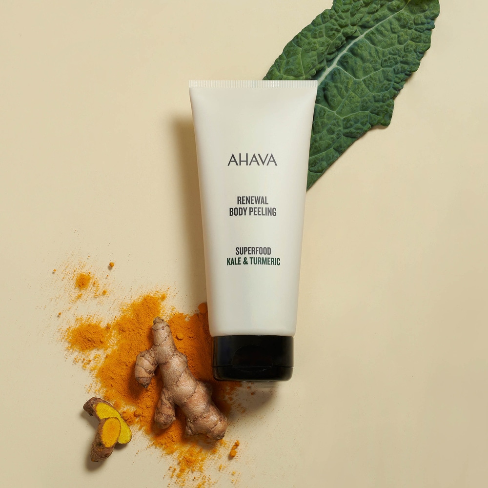 AHAVA Renewal Body Peeling Kale & Turmeric 200ml Peeling corps