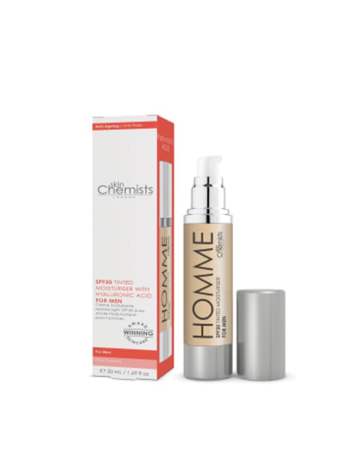 Skinchemists Getönte leichte Feuchtigkeitscreme für Herren mit Lichtschutzfaktor günstig kaufen onesize