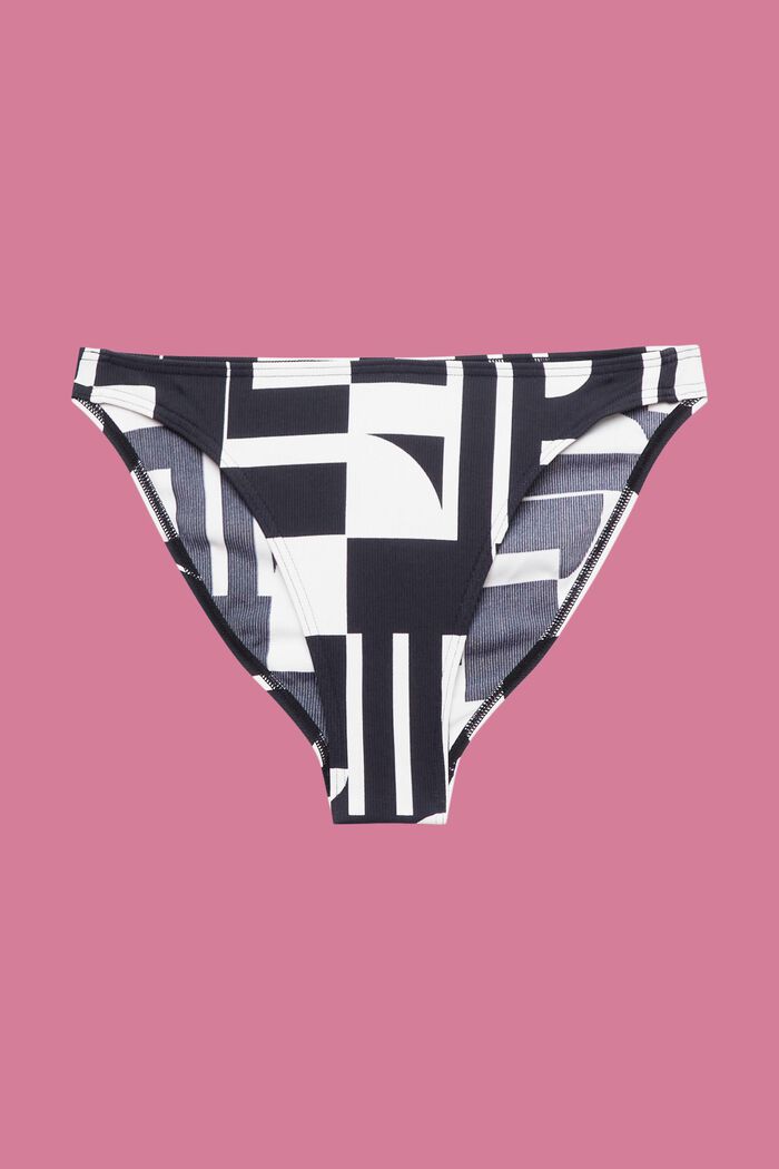Bikini-Minislip mit Retro-Print