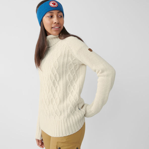 ÖVIK CABLE KNIT ROLLER NECK W Damen - Wollpullover