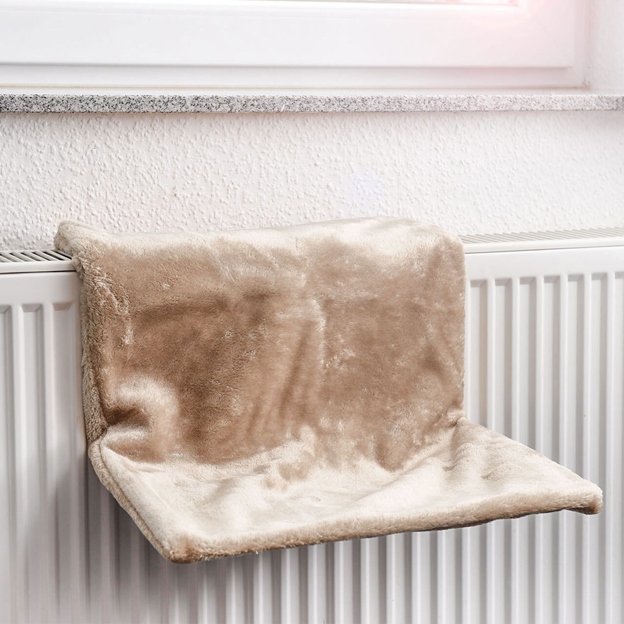 Canadian Cat Company Katzenhängematten & Fensterliegeplätze Canadian Cat Company Liegemulde für Heizkörper beige