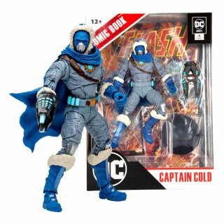DC Direct Page Punchers Actionfigur & Comic Captain Cold (The Flash Comic)