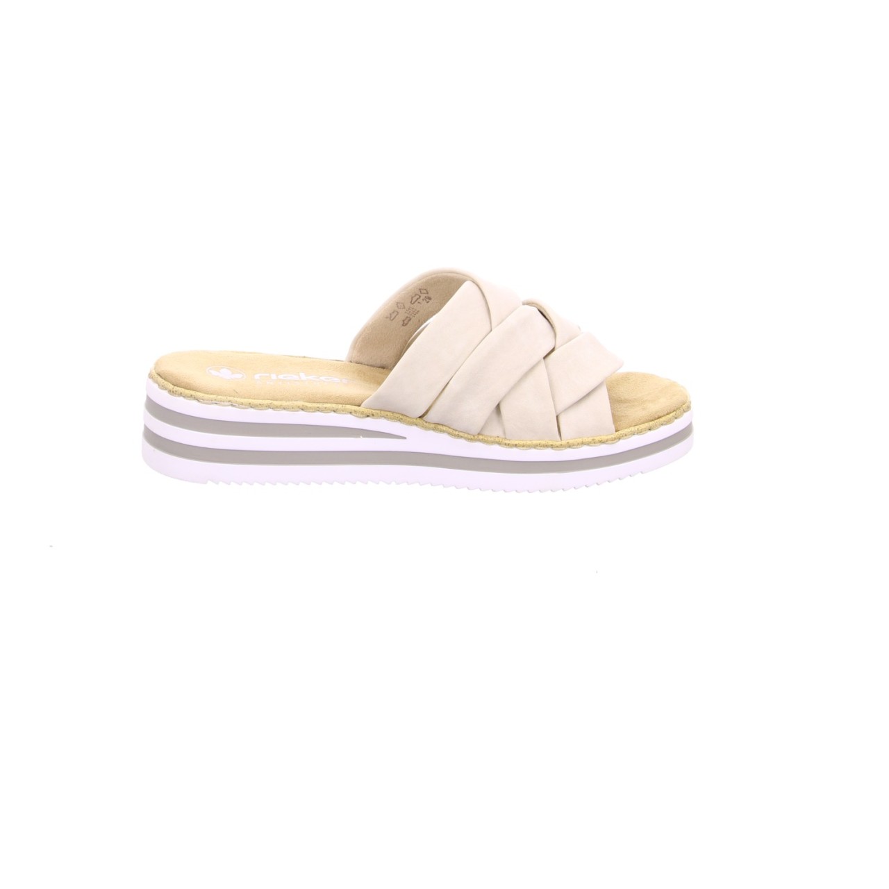 RIEKER Klassische Sandalen beige