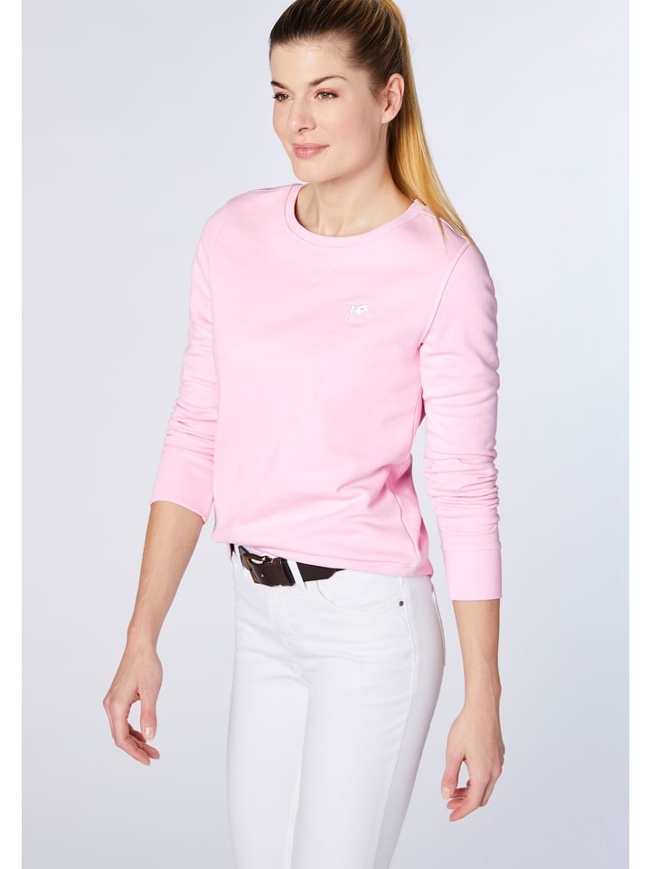 Polo Sylt Sweatshirt in Rosa günstig kaufen