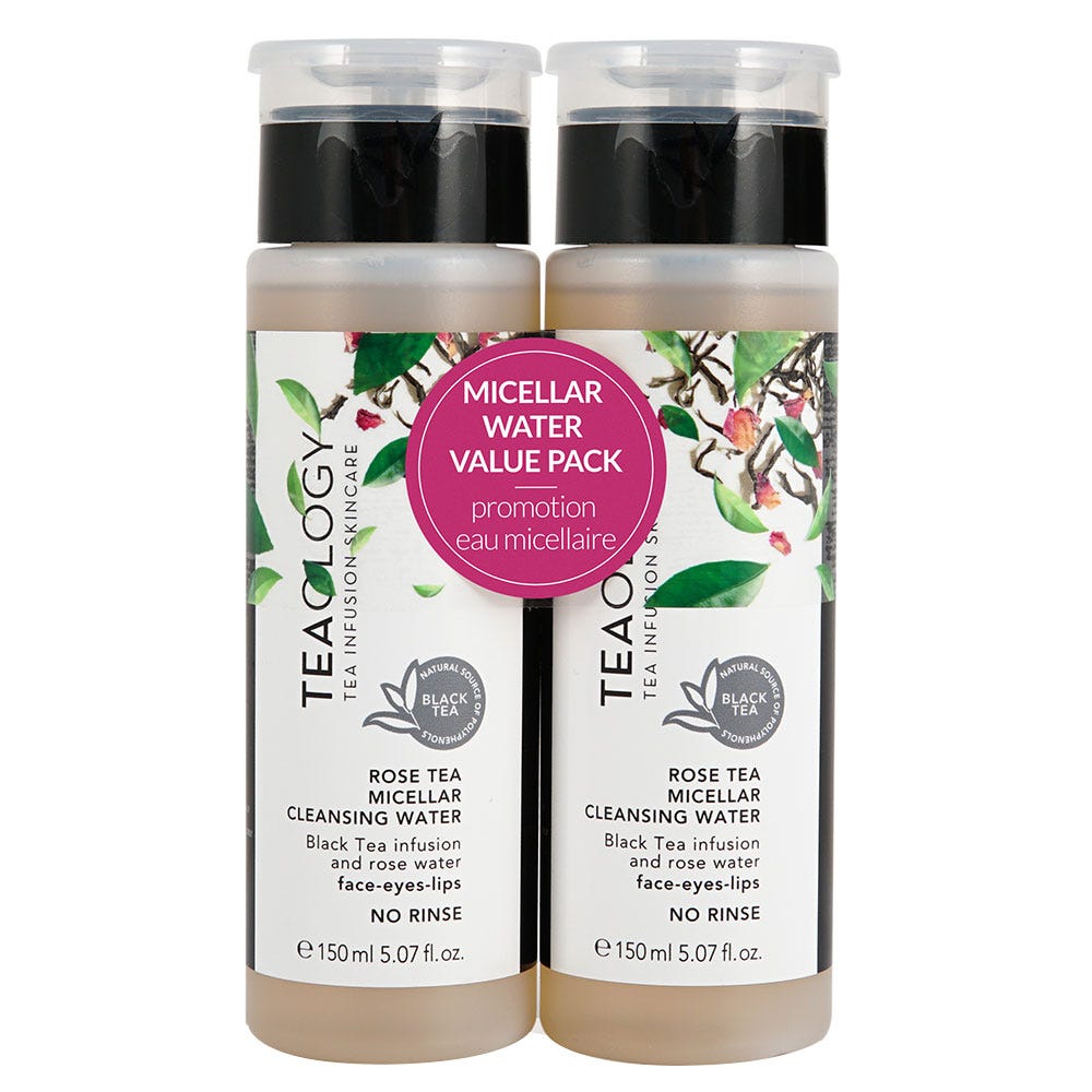Teaology Rose Tea Micellar Cleansing Water 2x150 ml
