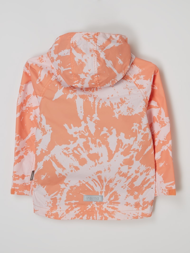 Jacke mit Allover-Muster in rosa