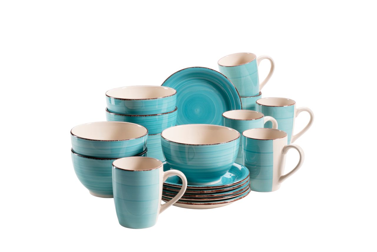 Mäser Serie Lumaca, Frühstücksset 18 teilig für 6 Personen