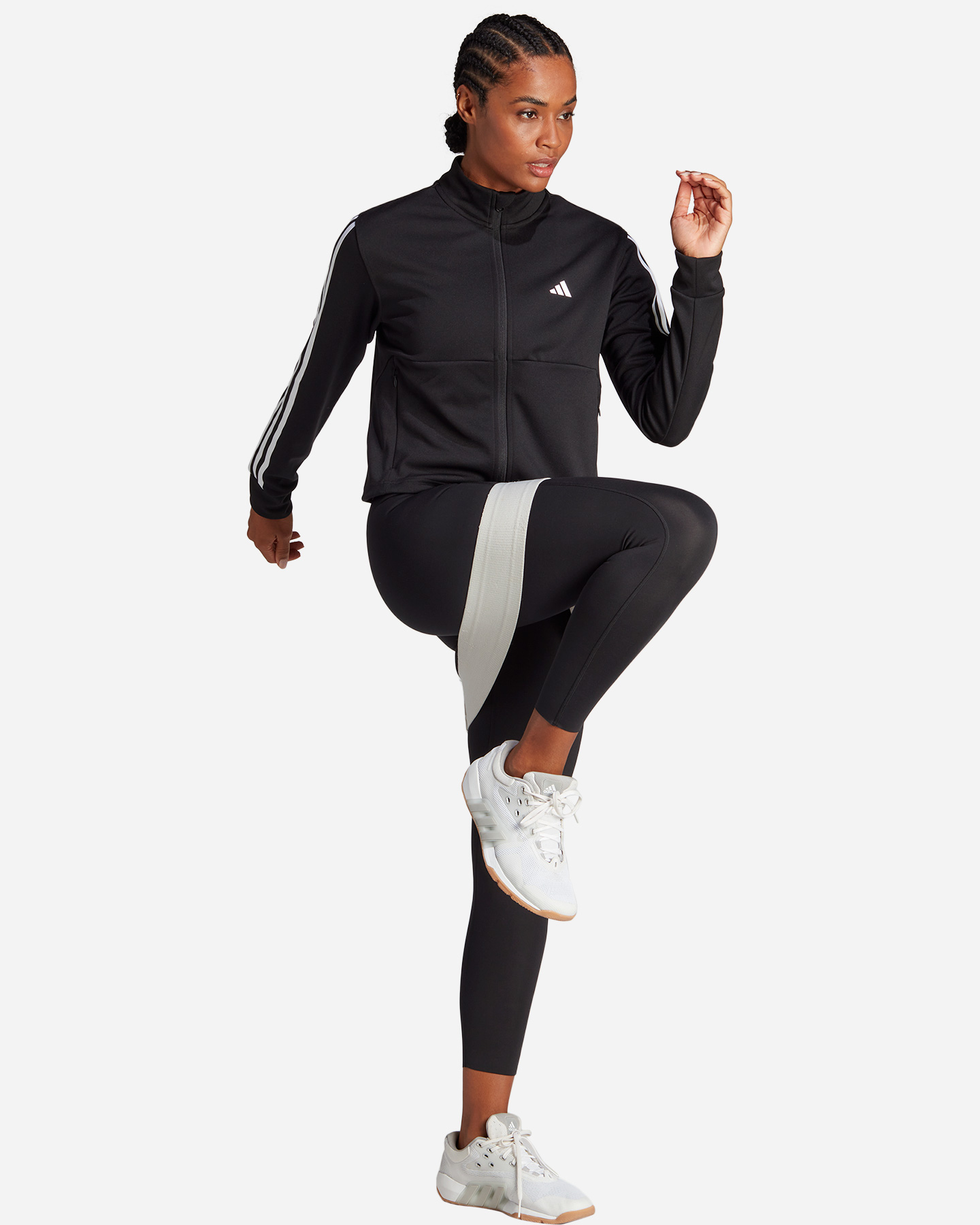 Felpa Training Adidas 3stripes W HZ5615