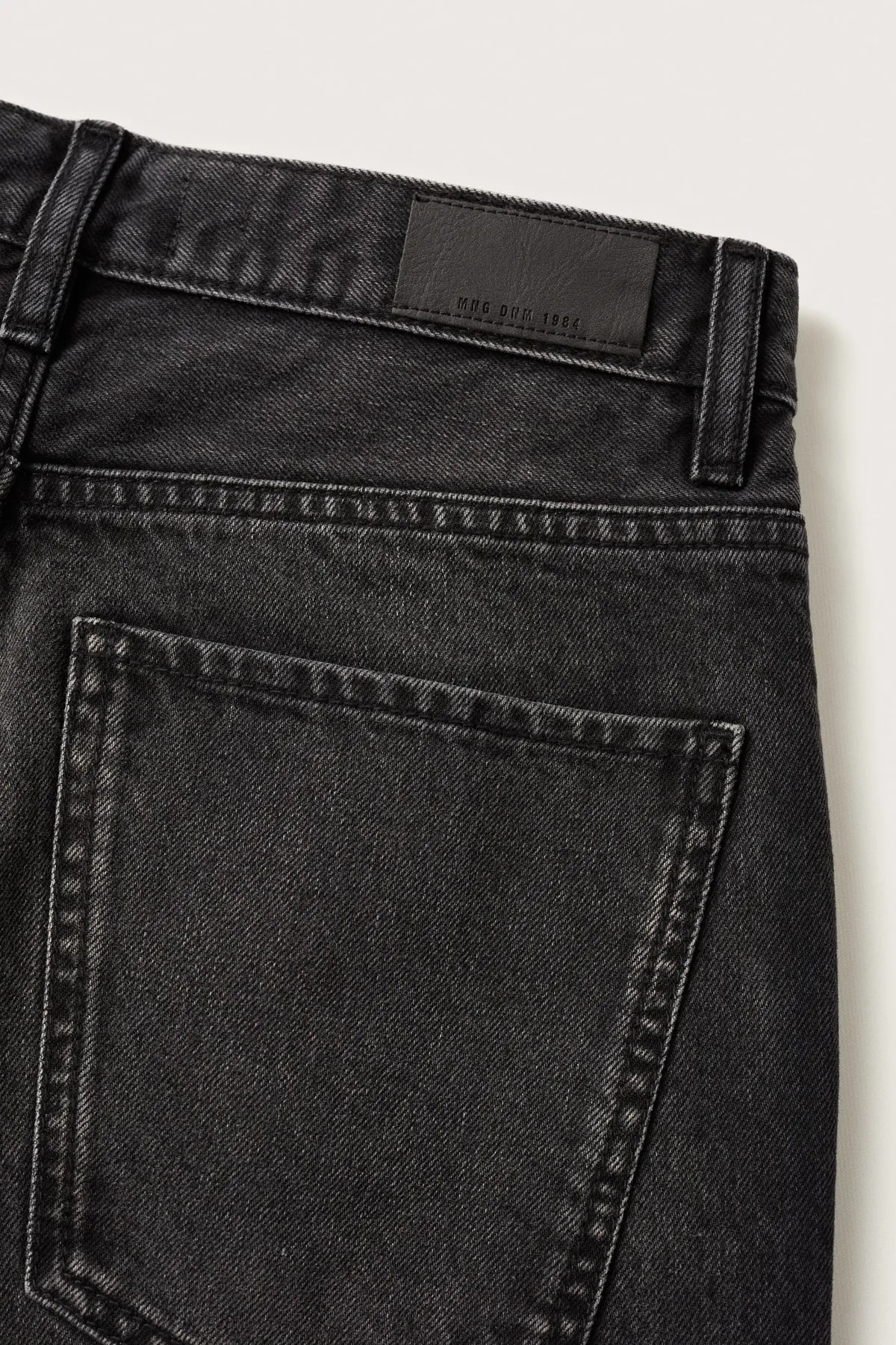 MANGO  27040172 Damen / Mädchen Schwarzer Denim