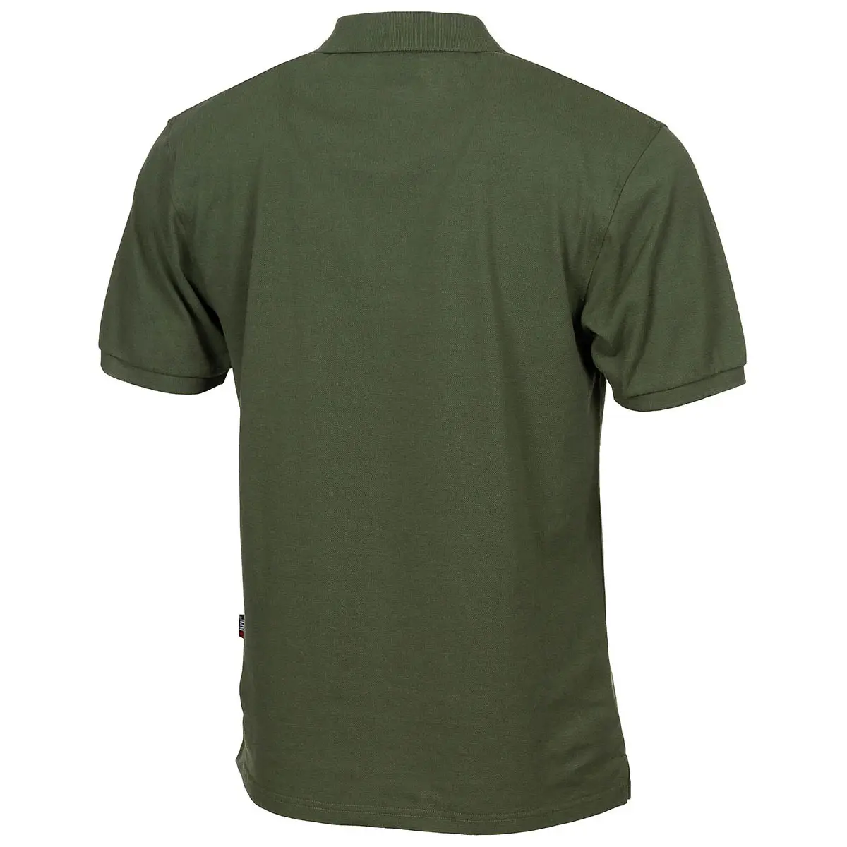 Poloshirt mit Knopfleiste oliv