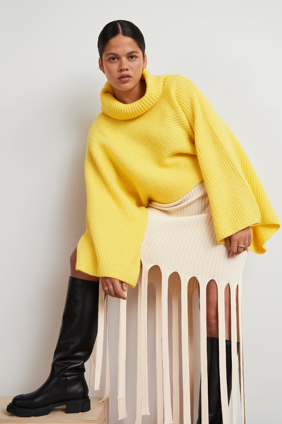Eir knitted skirt