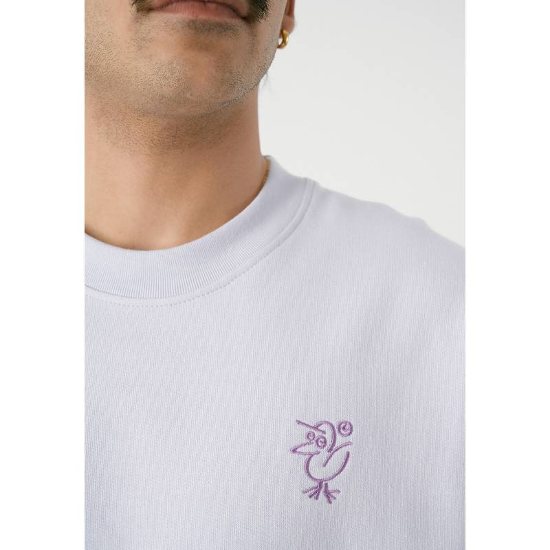 Cleptomanicx Sketch Gull Longsweat Herren