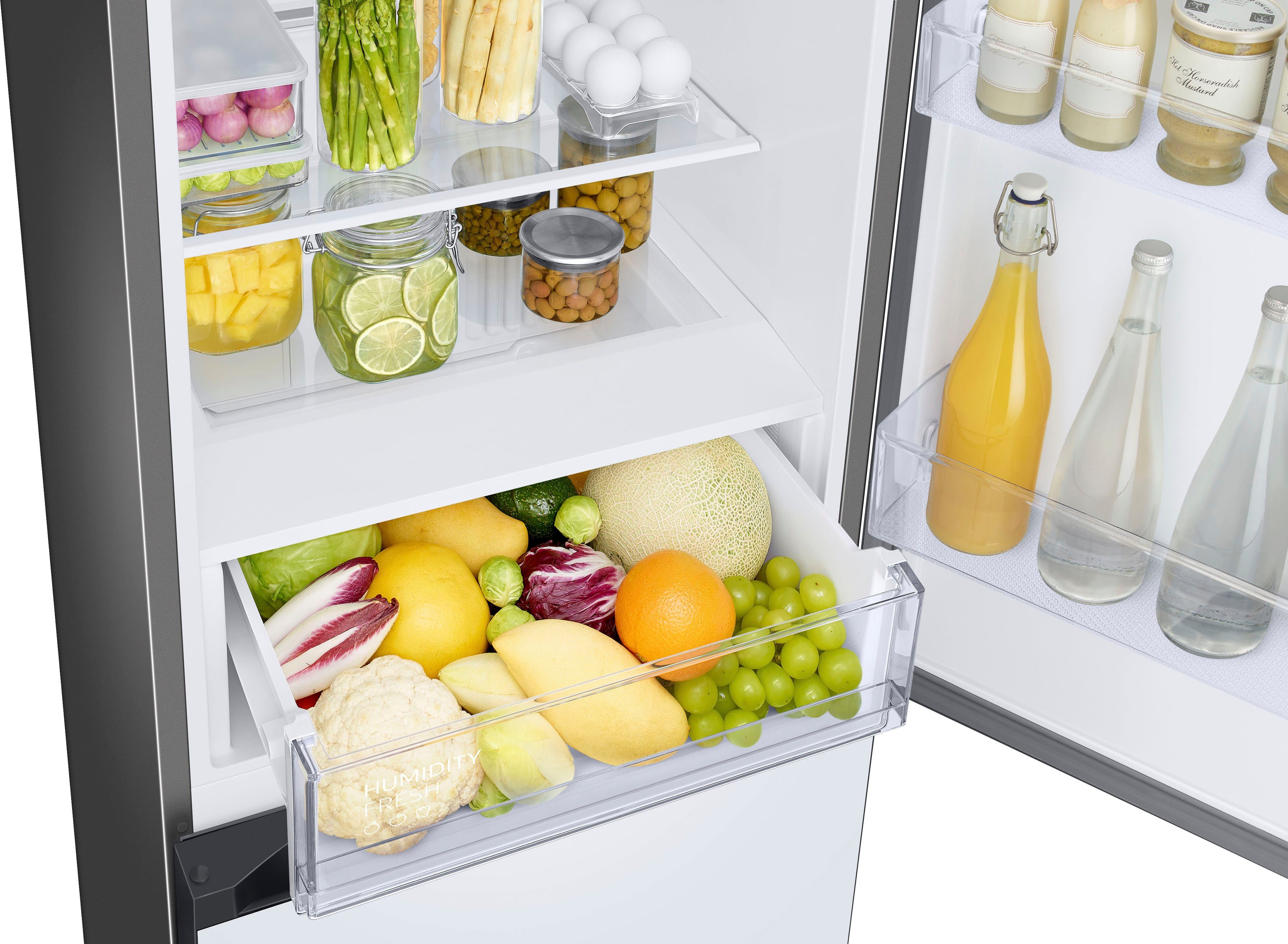 Samsung Kühl-/Gefrierkombination RL34C6B0CWW, 185,3 cm hoch, 59,5 cm breit