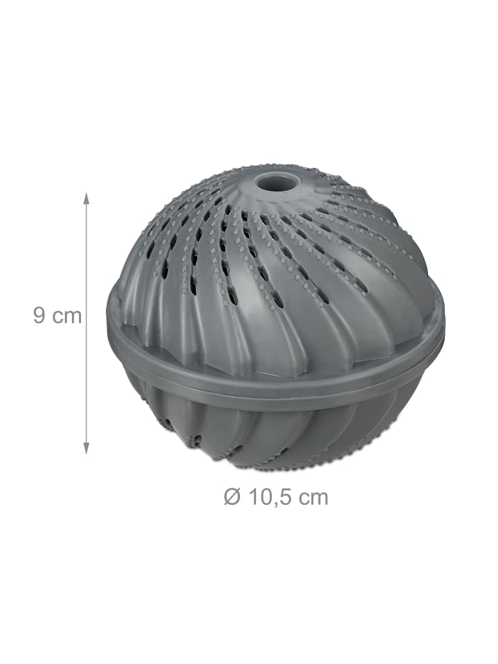 relaxdays 2x Waschball in Grau günstig kaufen onesize