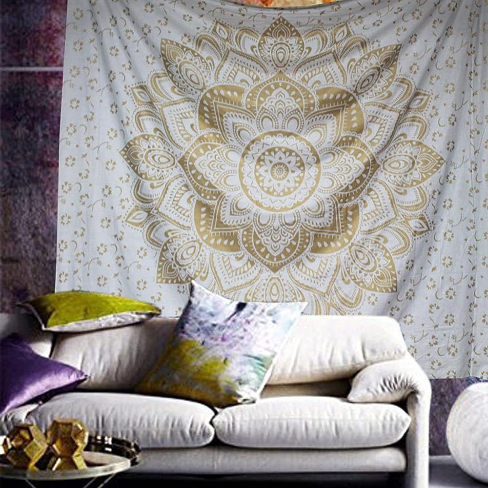 Wandteppich Wandteppich,Boho Wanddeko, Wandtuch Psychedelic Wandbehang, Sarfly